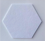 Korktafel-Rolle, 5 St&uuml;ck, sechseckige Pinnwand aus Filz, leichte Korktafel f&uuml;r Notizen, Zeitpl&auml;ne und Bilder, Wand-Pinnwand, Heimdekoration, Nachrichten-Vision-Board (Farbe: C)
