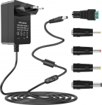 Gonine 12V toiteallikas 2A 24W toiteallikas AC 100-240V kuni DC 12Volt 2A 1.5A konverter LED ribavalgustite, CCTV kaamerate, BT k&otilde;larite, ruuterite jaoks.