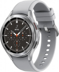 Samsung Galaxy Watch4 Classic, &uuml;mmargune Bluetooth Smartwatch, Wear OS, p&ouml;&ouml;rlev l&auml;vepakett, spordikell, spordij&auml;lgimisseade, 46 mm, h&otilde;bedane (EL versioon)