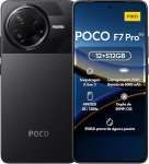 Xiaomi Poco F7 Pro 5G 12GB/512GB Black (must) Dual SIM-kaart
