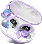2026 Bluetooth Kopfh&ouml;rer Sport, Kopfh&ouml;rer Kabellos Bluetooth 5.4 Hi-Fi Stereo, 50 Std In Ear Kopfh&ouml;rer mit ENC Noise Cancelling und 4 HD Mics, LED-Anzeige, IP7 Wasserdicht Kabellose Ohrh&ouml;rer mit USB-C