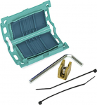 Hellermann geel/kaablikomplekt - 1 tk, 435 00650