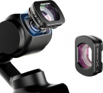 ULANZI F35 Pocket 3 Wide Angle Lens, 112&deg; Wide Angle Lens Compatible with DJI Osmo Pocket 3 Accessories, Magnetic Mount/Double Sided Coated/HD Optic Glass