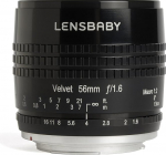 Lensbaby LB-V56BN "Velvet 56" objektiiv Nikon F kaamerale