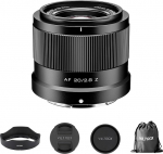 VILTROX 20 mm F2.8 Z-Mount objektiiv, automaatne fookus t&auml;isformaadis laiatarbe fookuskaugusega fikseeritud fookuskaugusega Nikon Z kaameratele, &uuml;hildub Z5, Z6, Z6II, Z7, Z7II, Z8, Z9, Z50, Z30, Zfc objektiividega.