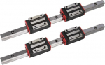 Professionelle 450/500/550/600mm HG15 HGW15CC W15C 15mm juhtimine HGR15 Linearf&uuml;hrungsschiene mit Lm Block for CNC (Hgw15cc,500mm)