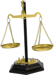 FRCOLOR Metall Waage Gerechtigkeit Kaltwalzstahl Dekoration f&uuml;r Anwaltsb&uuml;ro Inklusive Balance Scale Ornamente f&uuml;r Zuhause und B&uuml;ro