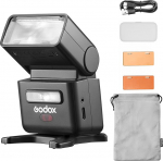 Godox iT32 Zoom TTL-Kamerablitz mit magnetischem X5-Sender, 2,4-GHz-Funk-HSS-Blitz f&uuml;r Canon, Nikon und Sony, um 180&deg; p&ouml;&ouml;ratav pea, LED-Einstelllicht, Vollfarb-Touchscreen