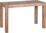 KADIMA DESIGN NAKO soliidne s&ouml;&ouml;gilaud 80 x 80 cm Akaatsiapuust lihtne hooldada Stabiilne beež Suurus: 120 x 60 x 76 cm