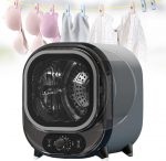 450 W kondensaator, minikuivati, roostevabast terasest, kahe kuivatusrežiimiga, kuum ja k&uuml;lm, 0,8 kg mahutavus, sobib aluspesu, sokkide, r&auml;tikute jne kuivatamiseks, valge