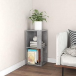 Homgoday nurgakapp, tsemendihall, 33 x 33 x 67 cm, puitlaastplaat, k&ouml;&ouml;gikapp, hoiukapp elutuppa, magamistuppa, kontorisse