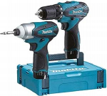 Makita DF330D TD090D 1,3 Ah Li-Ion akupuuriga l&ouml;&ouml;kpinker LCT204J in MAKPaC