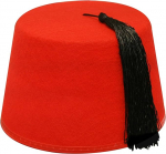 Punane fes/m&uuml;ts idamaiseks agyptiliseks araabia t&uuml;rgi maskeeringuks = by ILOVEFANCYDRESS&reg; = MOROCCO TUNESIA = PEAKATTE v&otilde;i KUULSA DOKTORI TIMETRALER KUNSTI = FES ON SAADAVAL V&Auml;LJA 1 x numbrites = Ideaalne kiireks kost&uuml;&uuml;miks karnevalil = 12 x m&uuml;tsi