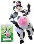 AirSuit&reg; T&auml;ispuhutav fancy dress hulludele lehmadele | Ebatavaline hullu lehma kost&uuml;&uuml;m | Premium kvaliteet | Suurus 160 kuni 190 cm | Pol&uuml;ester | Vastupidav | Sisaldab t&auml;ispuhutuss&uuml;steemi | OriginalCup&reg;