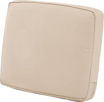 CLASSIC ACCESSORIES Montlake FadeSafe veekindel seljapadi, 23 x 20 x 4-tolline, antiikbeež, v&auml;ljas lamamistooli padi