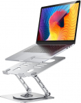 CreaDream Laptop Desk Stand, alumiiniumist s&uuml;learvuti statiiv 360&deg; p&ouml;&ouml;rleva alusega, ergonoomiline reguleeritav s&uuml;learvuti hoidja 10-17-tollistele s&uuml;learvutitele, MacBook Air Pro, Dell, HP, Lenovo