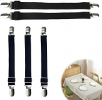 ZIJANG 5 reguleeritavat laudlinahoidjat, roostevabast terasest laudlinaklambrid, roostevaba ja kulumiskindel, laudlinahoidja klambrid, v&auml;ljas fikseeritud, ei lange kergesti, kinnitub voodilinade ja