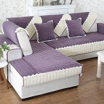 HC&WT libisemisvastane paks diivanikate elutoa jaoks 1 t&uuml;kk pluusist diivanikate pitsiga tepitud m&ouml;&ouml;bli diivanikaitsja nelja aastaajaga universaalne diivanikate