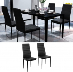 YIMING 2 tk s&ouml;&ouml;gitoolid s&ouml;&ouml;gitoolide komplekt k&ouml;&ouml;gitoolid metallist jalad (must, 42&times;48&times;98cm)