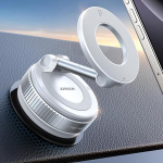 JOYROOM vaakum mobiiltelefoni hoidja auto magnet kokkupandav iminapakett mobiiltelefoni hoidja auto Magsafe 360&deg; reguleeritava metallvarrega, magnetiline mobiiltelefoni hoidja auto iPhone 16 15 14 14 13 12 & MagSafe jaoks