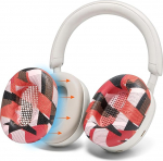 WC SweatZ XM5 - patenteeritud higikaitse k&otilde;rvapadjad Sony WH1000XM5 jaoks Wicked Cushions | T&auml;ielik 360-kraadine k&otilde;rvapadja kaitse | Higikindel ja kergesti pestav | Punane prisma