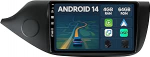[4G + 64G] IPS 9-tolline Android 14 autoraadio Kia CEE'd CEED JD 2012-2018 jaoks koos Navi Octa Core'iga [Sisseehitatud CarPlay/Android Auto/DSP/peeglilink/GPS Navi/360 kaamera/Bluetooth 5.0/WiFi/USB