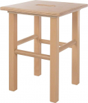 Wood Stool Work Stool, Footstool, Wooden Children's Stool