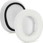 Defean Ersatz-Ohrpolster aus Netzstoff, kompatibel mit SteelSeries Arctis Nova Pro kabelgebunden, Nova 1/1X/1P/3/3P/3X/4/4P/4X/5/5P/5X/7X/7X/7P Kopfh&ouml;rer (nicht f&uuml;r Arctis Nova Pro Wireless) (valge)