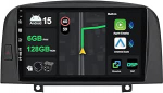 [6G+128G] IPS 9" Android 15 Autoradio F&uuml;r Hyundai Sonata 2004-2008 mit navi Octa Core-[Eingebauter CarPlay/Android Auto/DSP/Mirror Link/GPS Navi/360 Camera/Bluetooth 5.0/WiFi/USB