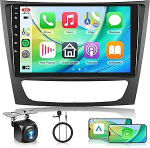 4G 64G Android autoradio Mercedes Benz E/G/CLK/CLS klassile W209 W211 W219 W463 2002-2010 9-tolline traadita Carplay autoraadio Android auto navigatsiooniga GPS peeglilink Bluetooth FM/RDS/DAB/DVR/EQ