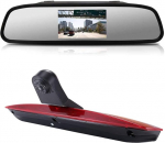 Berlingan tagumise vaate kaamera koos 4,3-tollise auto tahavaatepeegliga, pidurituled, 170&deg; lainurkobjektiiv, veekindel, Vito W447 109 111 111 114 BLUETEC LWB Box GDI Van kolmas MPV alates 2015. aastast, mudel DYB7244-BT