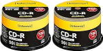 Intenso CD-R toorikud 700MB 52x 50 spindlit Cake Box Printable (2 tk)