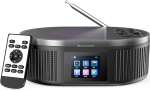 Desobry kaasaskantav CD-m&auml;ngija LCD-ekraaniga 2025 uuendatud versioon Bluetooth AUX USB sisendiga FM-raadio Anti Skip funktsiooniga kaugjuhtimispult