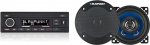 Blaupunkt Madrid 200 BT | Bluetooth, RDS-tuuner, Handsfree, USB, Aux-In & ICx 402 2-k&auml;igulised sisseehitatud k&otilde;larid 180W Sisu: 1 paar, ICX402, must