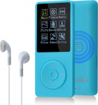 COVVY 8GB (toetab kuni 64 GB SD-m&auml;lukaarti), kaasaskantav MP3-muusikam&auml;ngija, 70 tundi muusika taasesitust, kadudeta heli, Hi-Fi MP3-m&auml;ngija.