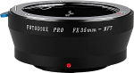 Fotodiox Pro Lens Mount Adapter - Fuji Fujica X-Mount 35mm (FX35) SLR Lens to Micro Four Thirds (MFT, M4/3) Mount Mirrorless Camera Body