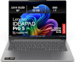 Lenovo IdeaPad Pro 5 AI Laptop, 16 Inch 2.8K OLED Display, Copilot+ PC, AMD Ryzen AI AI 7 350, 32GB RAM, 1TB SSD, AMD Radeon Graphics, Windows 11 Home, QWERTZ, Luna Grey, 3 Months Premium Care