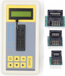 Integrierter Schaltungspr&uuml;fer f&uuml;r IC, Transistor- und Logikger&auml;tetests - 1300+ Chips, 420+ Transistoren, automatische Abschaltung, 5 V/3,3 V/Auto-Modi (mit Testbuchse)