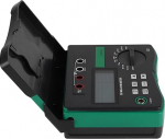 Digitales Widerstandsmessger&auml;t f&uuml;r Kfz-Schaltkreise | Mikroohm-Milliohm-Tester 20 m&Omega; Bis 200 k&Omega; | 4-Pol-Messung mit Temperaturkompensation | Pr&uuml;fung Elektrischer Komponenten f&uuml;r