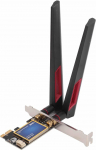 1200 Mbps PCIe WLAN kaart kahe 10 DBi antenniga, 4.0, Win 7 8 10 jaoks