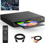 HDMI DVD m&auml;ngija | toetab 1080P, USB, CD | Region Free DVD m&auml;ngija TV | HDMI kaabel, RCA kaabel ja kaugjuhtimispult
