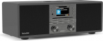 Technisat DIGITRADIO 650 kompaktne s&uuml;steem 70 W 2.1 k&otilde;laris&uuml;steemiga (muusikas&uuml;steem koos Interneti-raadio, DAB+, FM, CD-m&auml;ngija, Bluetooth, App Control, Qi laadimisjaam, Spotify ja Amazon Music)