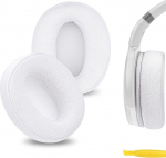 Geekria asendusk&otilde;rvapadjad Sennheiser HD 4.50BT/4.50BTNC/4.40BT/4.30G/4.20S/458BT/450/450BT/400S/350BT k&otilde;rvaklappidele, k&otilde;rvapadjad (valge)