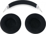 Asendatavad k&otilde;rvapadjad ja peapael SteelSeries Siberia V1, V2, V3 Prismale, ergonoomiline disain, isolatsioon ja mugavus, flanell + valkenahk