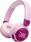 JBL Junior 320 BT juhtmevabad Bluetooth k&otilde;rvaklapid sisseehitatud mikrofoniga lastele, 50-tunnine taasesitus, JBL Safe Sound, madal helitugevus, lihtne kasutamine ja kleepsukomplekt, lilla v&auml;rviga