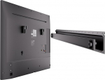 TV seinakinnitus ilma poldita 32" - 75" lameekraaniga teleritele, Ultra Slim TV seinakinnitus kipsplaadile universaalsetele teleritele kuni 150lbs, VESA 600x400mm, ilma poltideta, ilma B-ga
