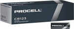Duracell Procell CR123 3V liitiumpatarei 10 kaupa, hall