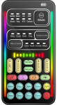 Voice Changer Portable Multifunctional Sound Disguiser with 8 Sound Effects, 8 Voice Changes, Sound Effects Machine for Mobile Phone PC