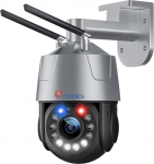 ctronics 5MP 30X Optical Zoom Surveillance Camera Outdoor WiFi 2.4/5GHz, IP Camera Outdoor with Auto Cruise/Tracking/Zoom, Person Detection, 150 m Night Vision, Sound Light Alarm, 2-Way Audio
