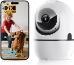 Sisekaamera, 1080P siseruumide valvekaamera, siseruumide valvekaamera, WiFi beebimonitor, siseruumide valvekaamerad, 2-suunaline vestlus, liikumistuvastuse alarmid &ouml;ine n&auml;gemine, siseruumide kaamera koos